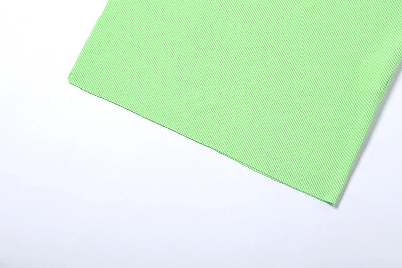 New Mint green Single Breasted open Back Slim Fit Dress for women - Image 7