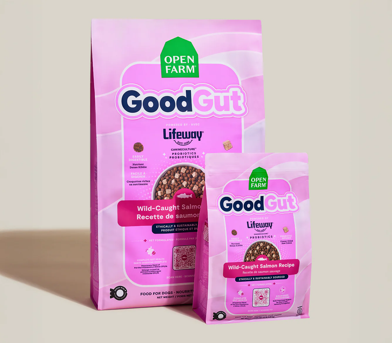 Open Farm GoodGut Wild-Caught Salmon Dog Kibble - Image 6