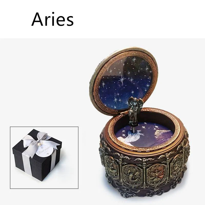 Twelve Constellation Gift Trojan Music Box - Image 11