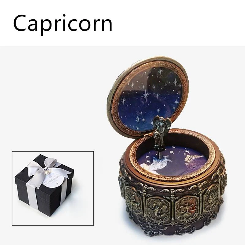 Twelve Constellation Gift Trojan Music Box - Image 17